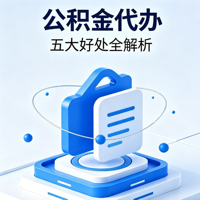 黑龙江公积金代办到底值不值？这5大好处让你少走弯路